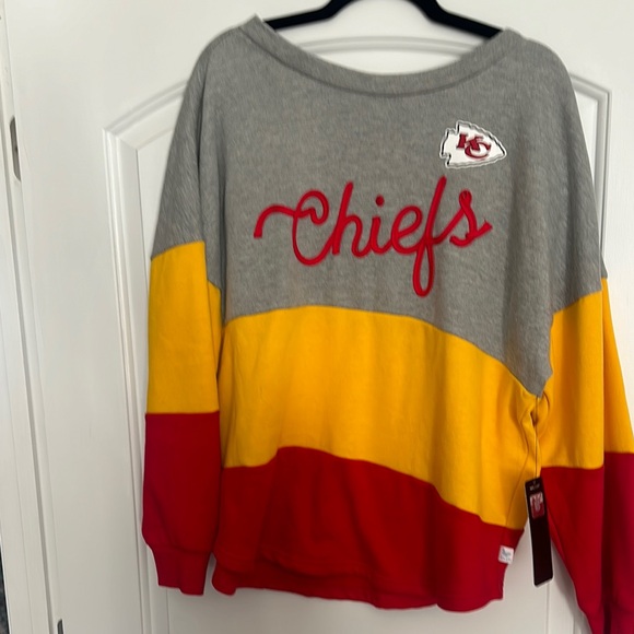 NFL Tops - Women’s Chiefs Official Apparel Sweatshirt-